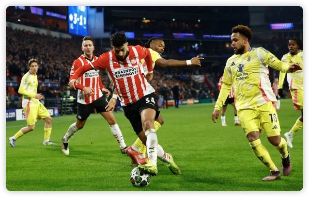 意甲附加赛团灭!尤文加时遭埃因霍温翻盘总分3-4出局